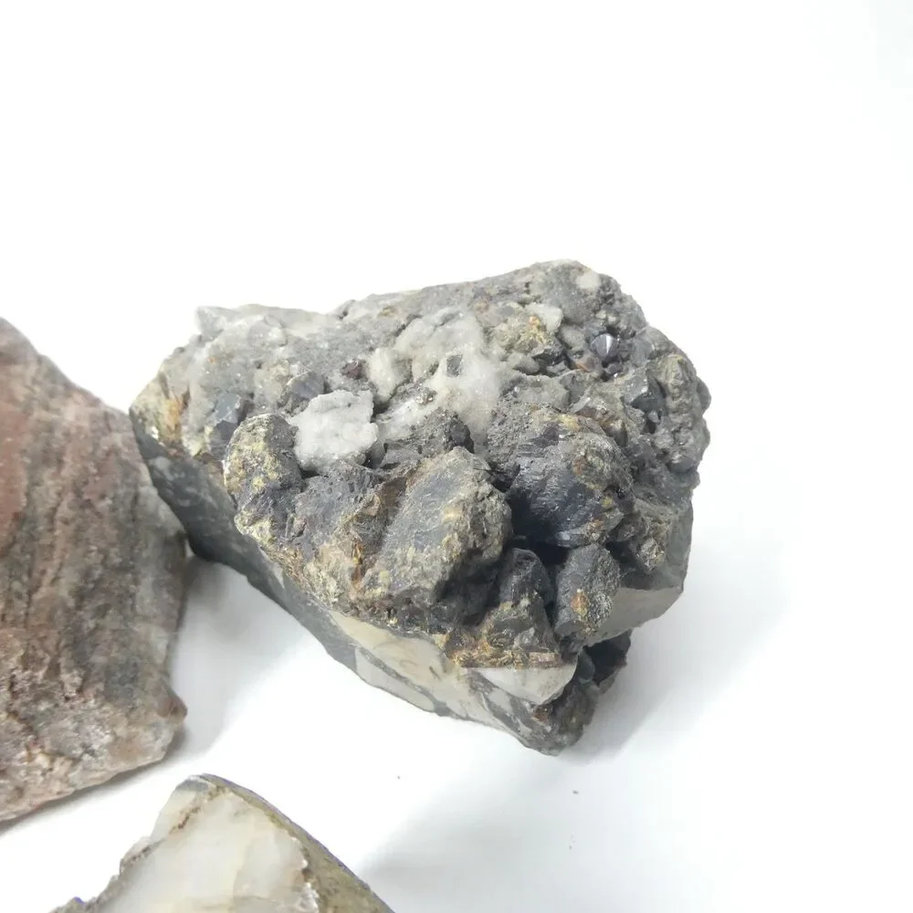 Rock Lot Natural Raw & Polished Specimens Unidentified 7.25lb